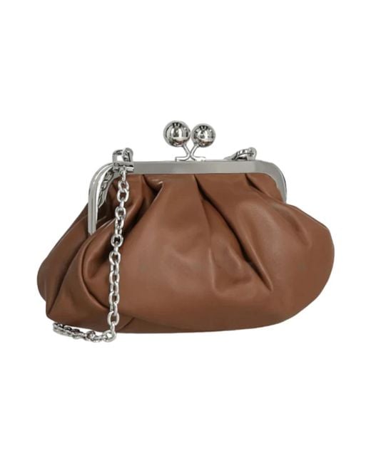 Weekend by Maxmara Clutches in het Brown