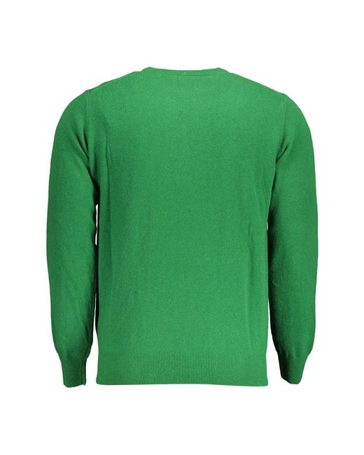 North Sails Green Round-Neck Knitwear for men