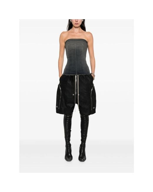 Rick Owens Sleeveless Tops in het Black
