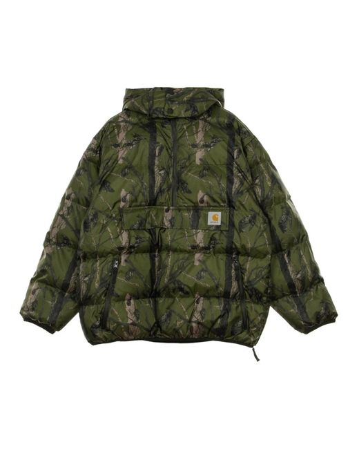 Carhartt Camo Anorak Down Jacket in het Green voor heren