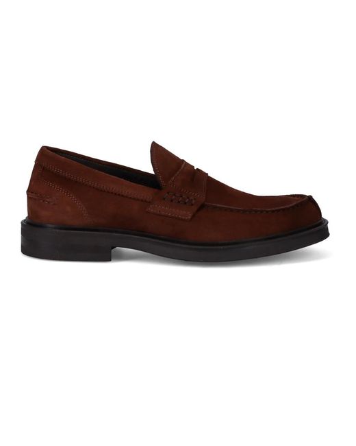 Antica Cuoieria Brown Loafers for men