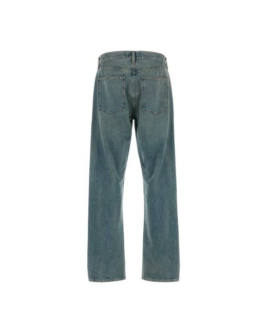 Agolde Blue Straight Fit Jeans for men