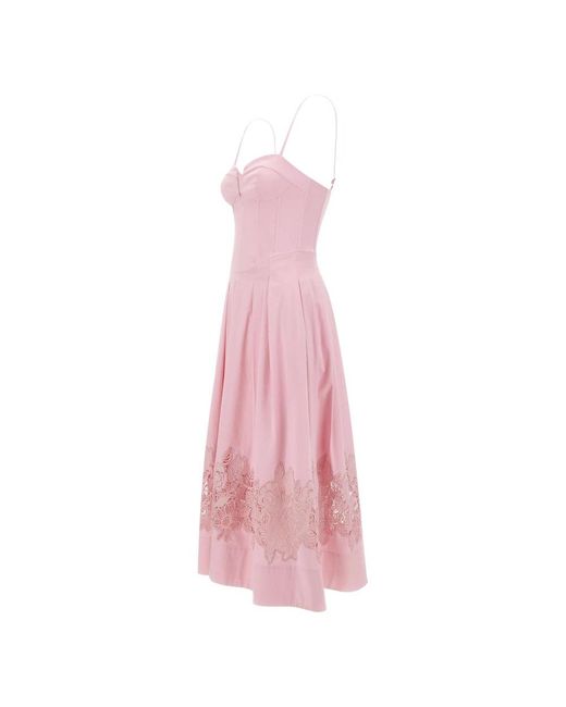 Rebecca Vallance Pink Midi Dresses