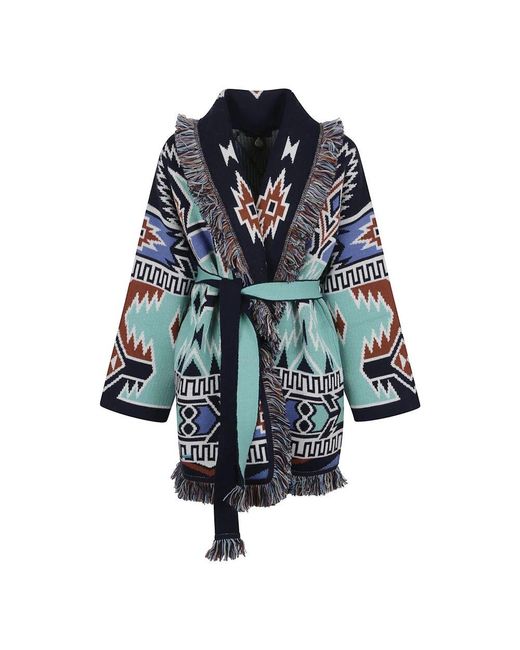 Alanui Blue Cardigans