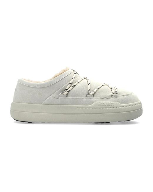 Moon Boot Park Slipper in White für Herren