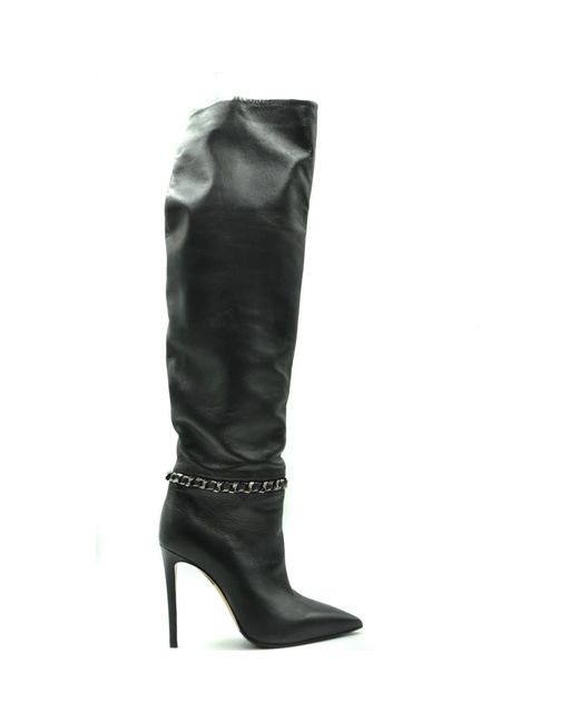 Ninalilou Black High Boots