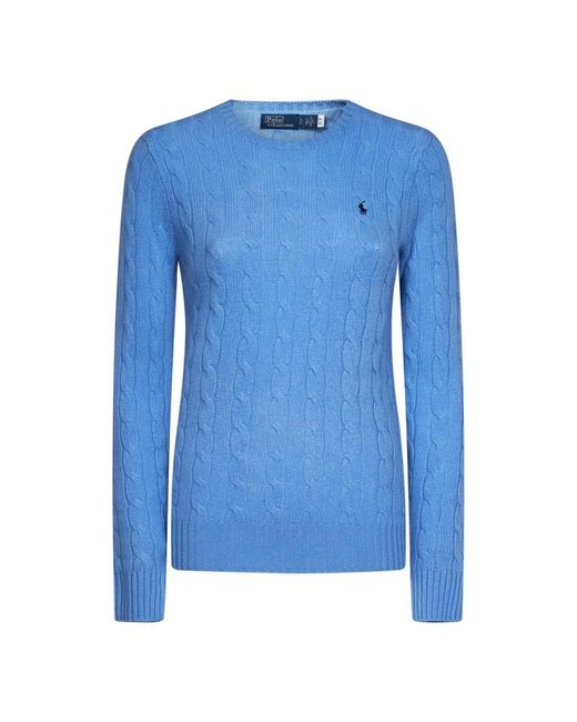 Ralph Lauren Blue Round-Neck Knitwear