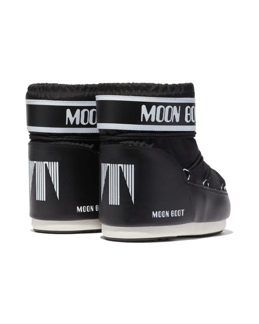 Moon Boot Icon Low Nylon Laarzen in het Black