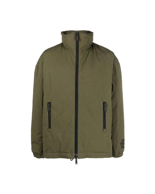 DSquared² Jassen ,Groen ,Katoen Groene Katoenen Bomberjack in het Green voor heren