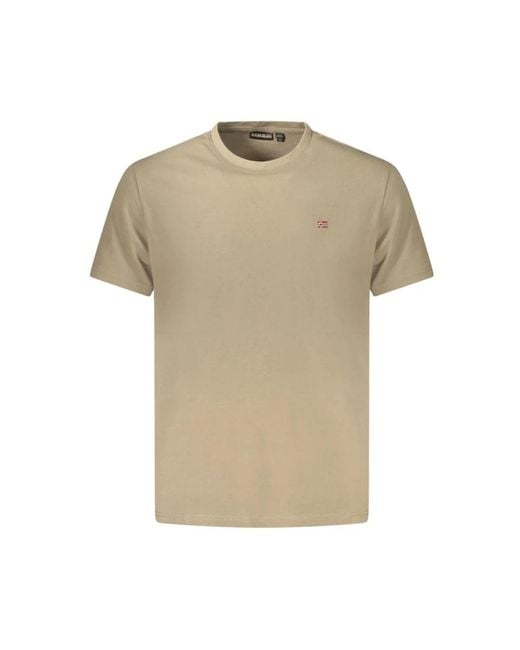 Napapijri Natural T-Shirts for men