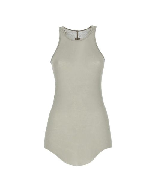 Sleeveless Tops di Rick Owens in Gray