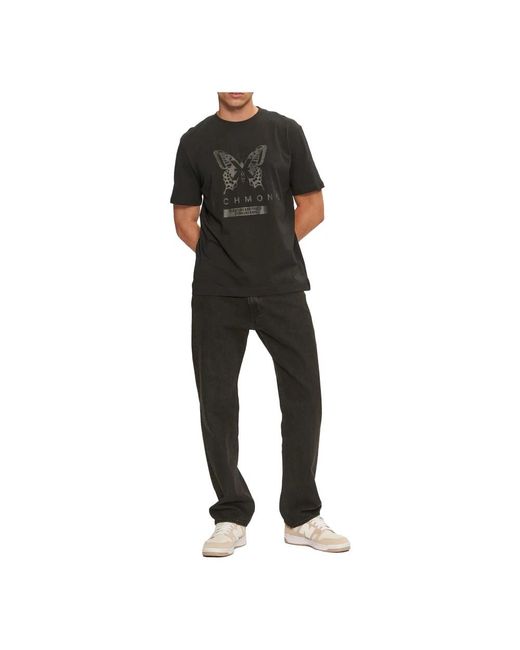 John Richmond Black T-Shirts for men