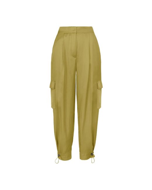 Tapered Trousers di Bomboogie in Green