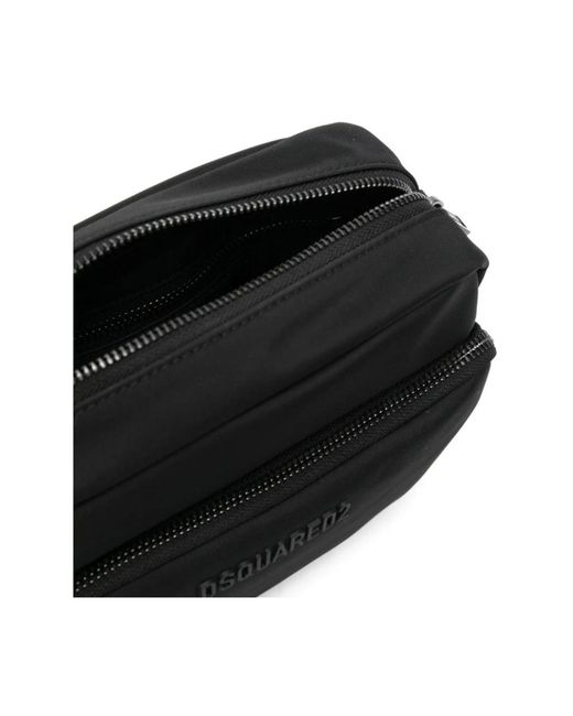 DSquared² Messenger Bags in het Black voor heren