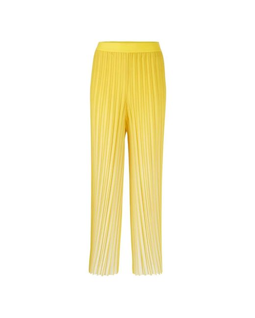Marc Cain Yellow Trousers