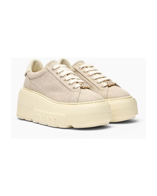 Casadei Natural Sneakers