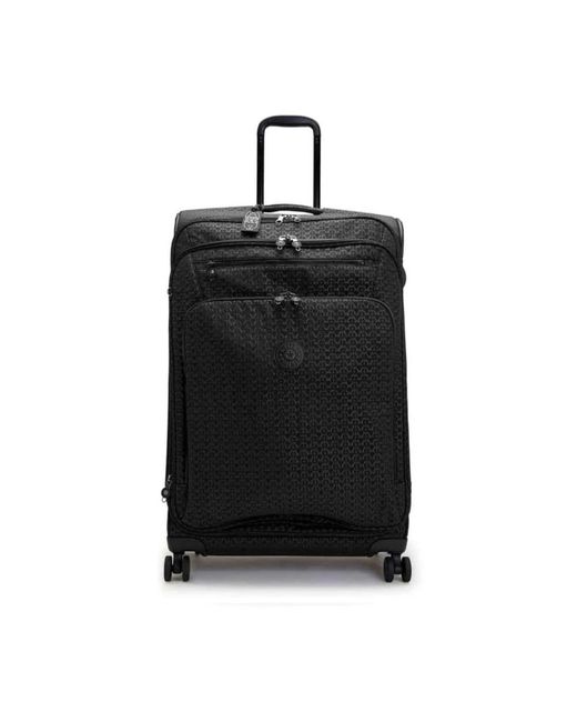 Kipling Koffers ,Zwart ,Uitbreidbare 4-Wiel Spinner Trolley in het Black