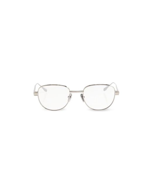 Glasses Balmain de color Metallic