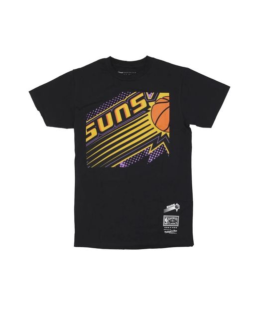 T-Shirts Mitchell & Ness de hombre de color Black
