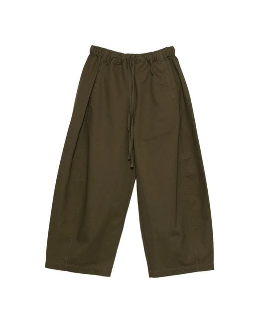 Entire studios Green Wide Trousers