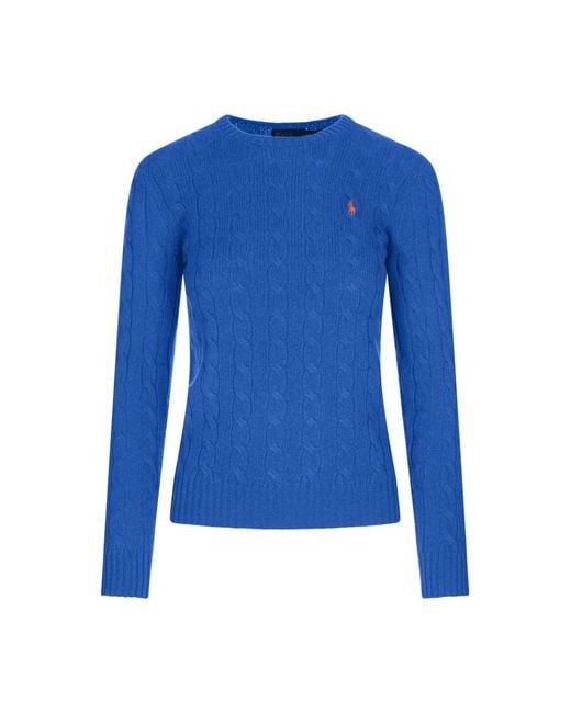 Ralph Lauren Blue Round-Neck Knitwear