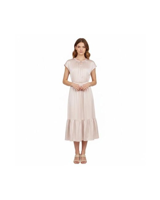 Sand Pink Midi Dresses