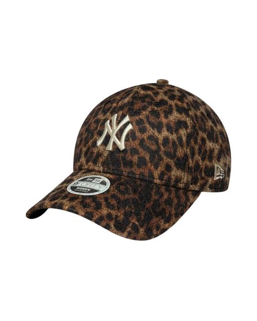 KTZ Brown Cosy Leopard 9Forty