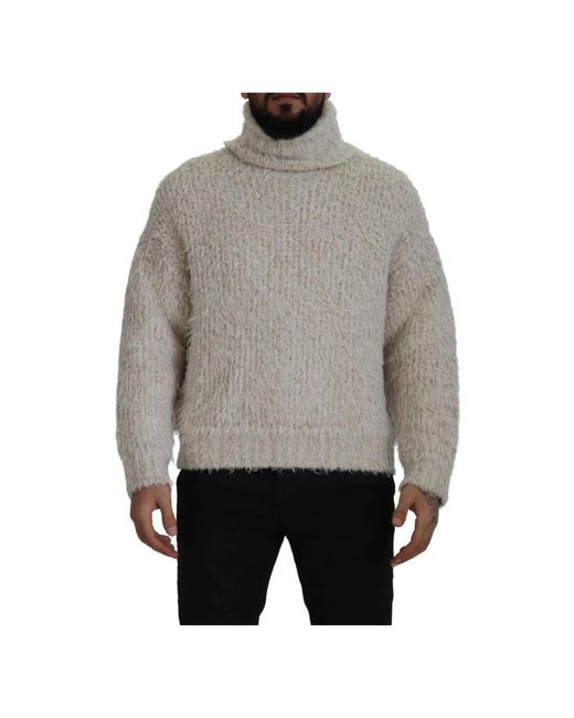 Turtlenecks Dolce & Gabbana de hombre de color Gray