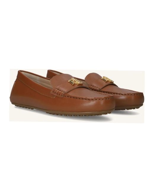 Ralph Lauren Brown Loafers