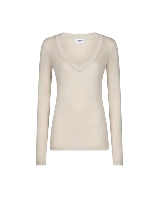 Dondup Natural Long Sleeve Tops