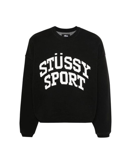 Stussy Black Sweatshirts for men