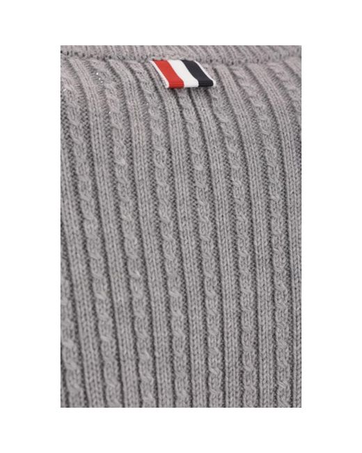 Knitwear > round-neck knitwear Thom Browne en coloris Gray