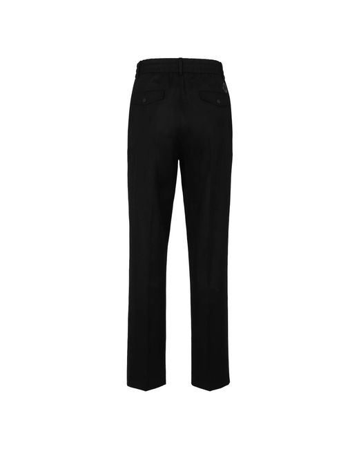 Moncler Black Suit Trousers for men