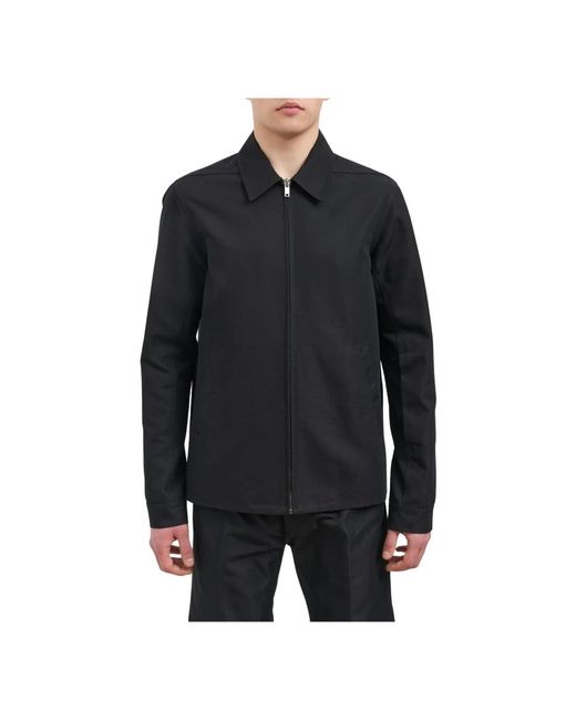 Rick Owens Black Light Jackets for men
