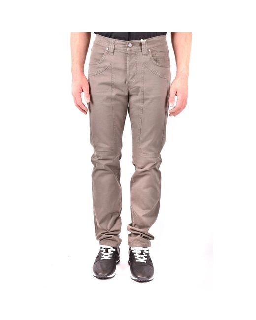 Jeckerson Gray Slim Fit Jeans for men