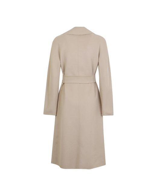 Max Mara Cles Coat in het Natural