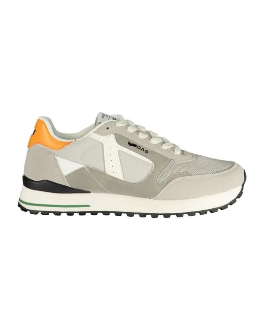 Gas White Sneakers for men