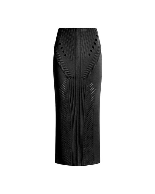 Circus Hotel Black Midi Skirts