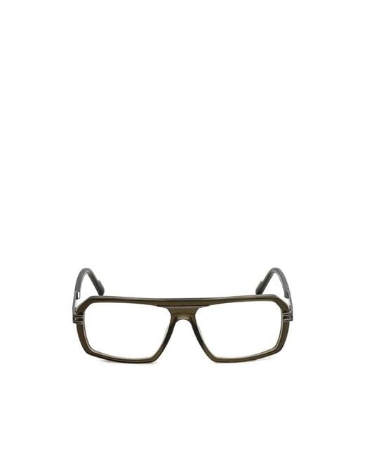 Cazal White Glasses