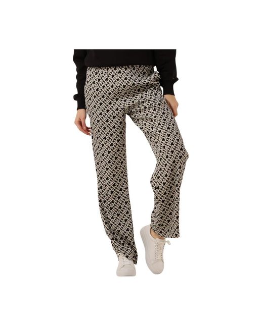 Tommy Hilfiger Black Elastische Hose Zum Überziehen Mit Gummizug