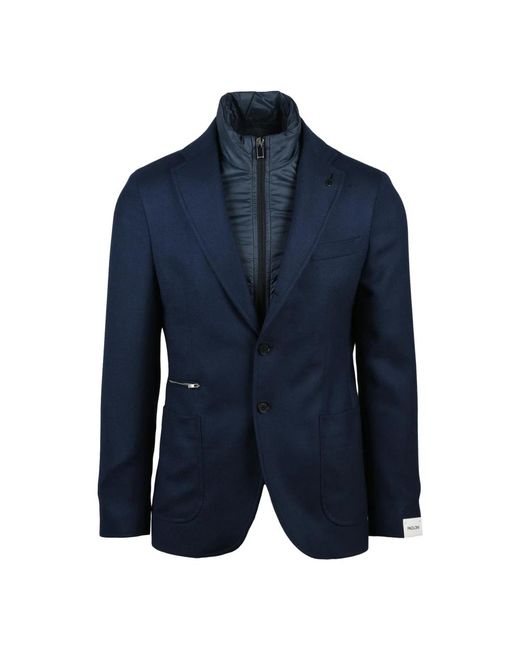 Paoloni Blue Blazers for men