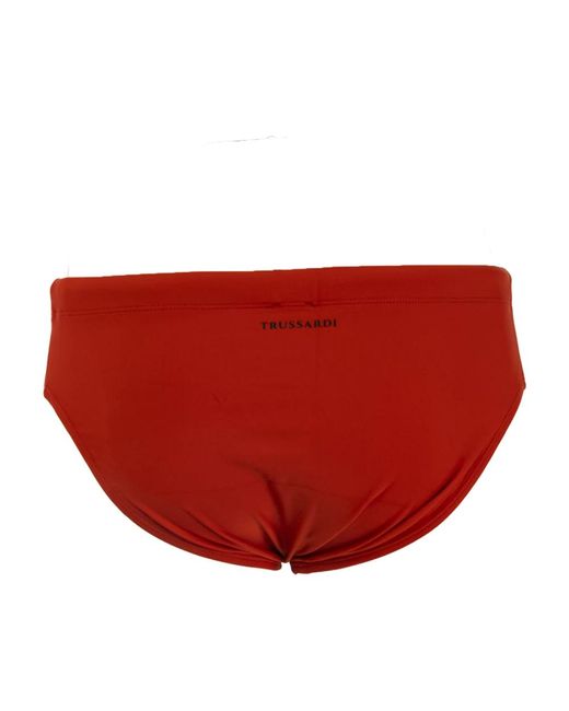 Trussardi Herren Badehose in Red für Herren
