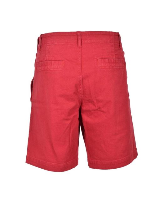 Bikkembergs Red Casual Shorts for men