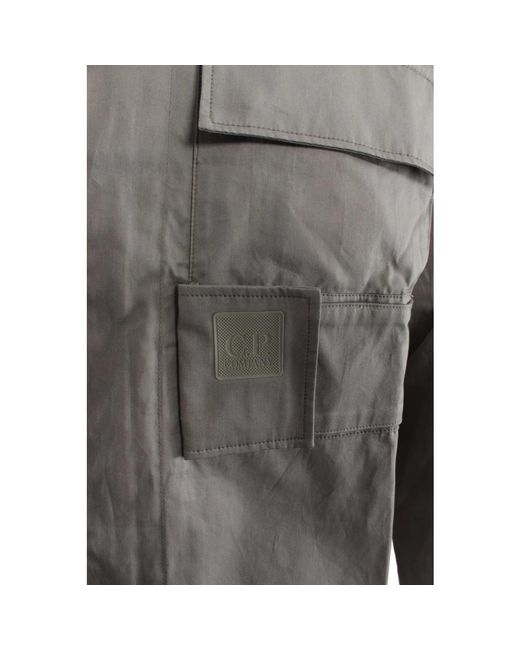 C P Company Gray Casual Shirts for men