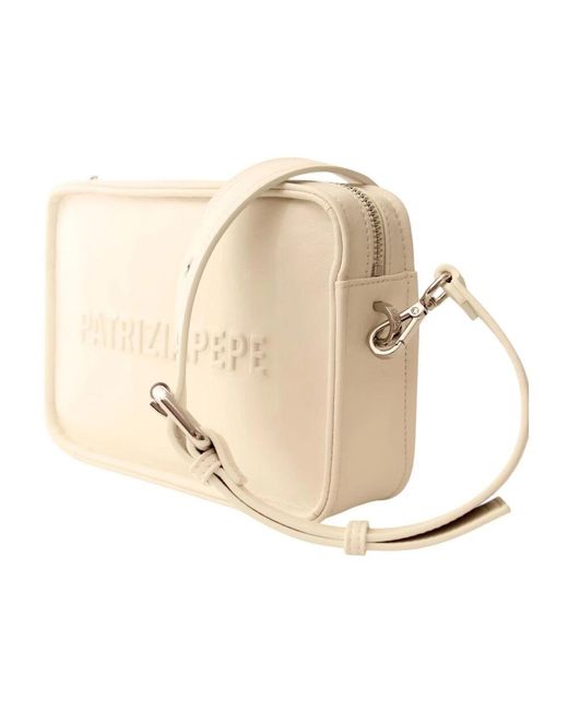 Patrizia Pepe Natural Stilvolle Crossbody-Handtasche