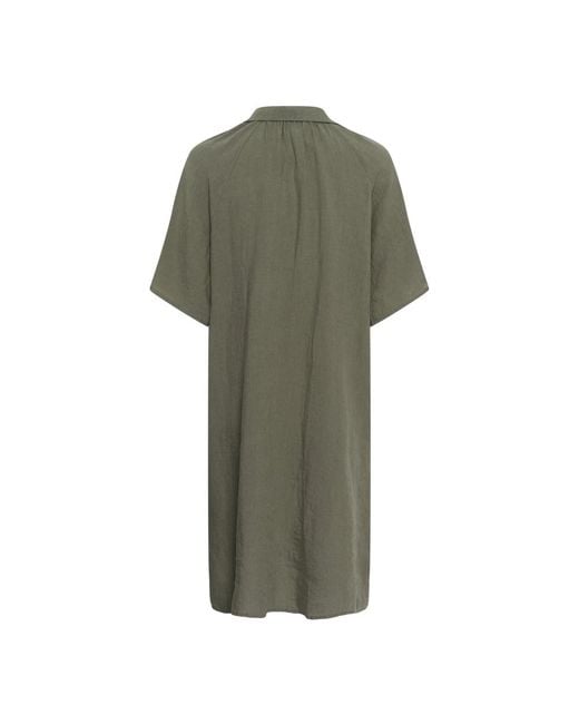 Part Two Green Shirt Dresses