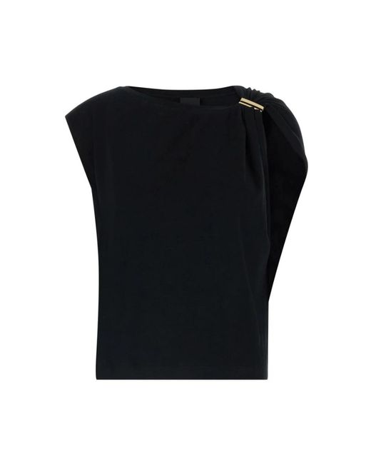 Pinko Overhemden ,Zwart ,Katoen Melody Maglia in het Black