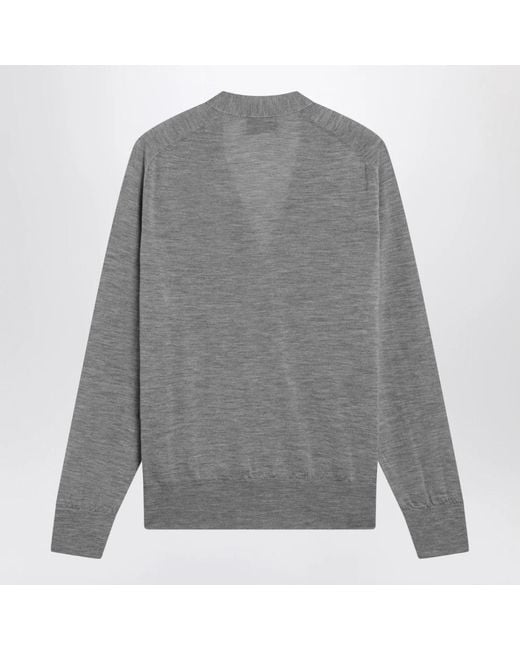 AMI Gray Cardigans for men
