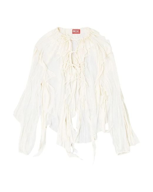 DIESEL White Blouses