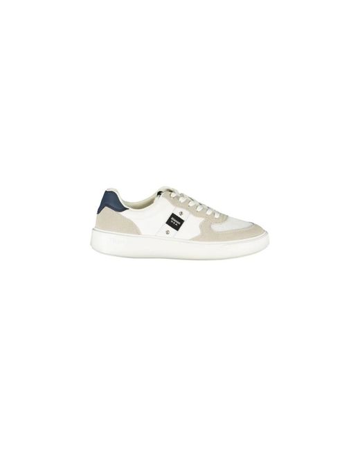 Blauer White Sneakers for men